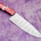 Handcrafted Damascus Steel Kitchen Knife Professional Chef Knife With Wood Handle 3