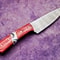 Artisan Damascus Steel Chef Knife Handmade Wood Handle Culinary Knife 2