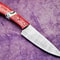 Artisan Damascus Steel Chef Knife Handmade Wood Handle Culinary Knife 3