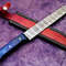 Handmade Damascus Chef Knife  Premium Wooden Grip Culinary Masterpiece 1