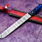 Handmade Damascus Chef Knife  Premium Wooden Grip Culinary Masterpiece 2