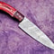 Exclusive Handmade Damascus Steel Knife Walnut Wood Handle Chef Edition 3