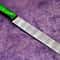 Signature Damascus Steel Chef Knife Handcrafted Wooden Handle Culinary Knife 1