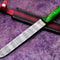 Signature Damascus Steel Chef Knife Handcrafted Wooden Handle Culinary Knife 3