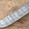Custom Handmade Damascus Knife Durable Wood Handle Kitchen Master Knife 2
