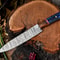 Damascus Steel Chef Knife Handmade Wooden Handle With Sheath 0