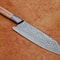 Custom Handmade Damascus Knife Wood Handle Chef Knife 2