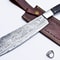 Handmade Kitchen Knife Forged Damascus Steel With Micarta Handle 3