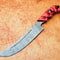 12 Custom Handmade Damascus Steel Chef Knife With Resin Handle Forged Kitchen Knife 2
