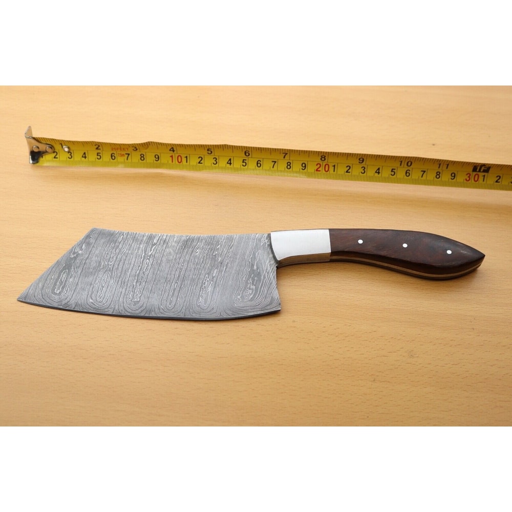 Custom Handmade Damascus Steel Camping Knife Outdoor Chef Knife 0