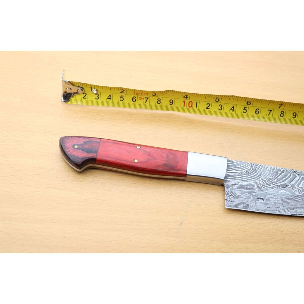 Damascus Steel Skinner Knife Handcrafted Hunting Camping Knife 1