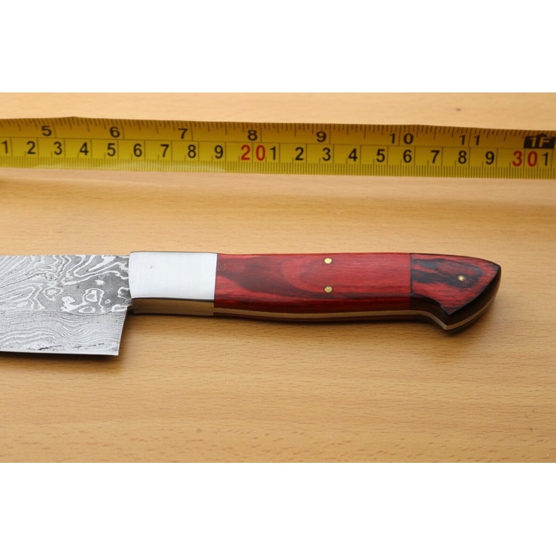 Damascus Steel Skinner Knife Handcrafted Hunting Camping Knife 2