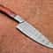 Custom Damascus Chef Hunting Knife Hand Forged Outdoor Knife 2