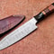 Custom Hand Forged Damascus Knife Chef Hunting Knife Gift 0
