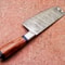 12 Custom Handmade Damascus Steel Cleaver Knife Professional Chef Chopper With Wooden Handle 1
