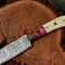 12 Handmade Damascus Steel Chef Knife With Hardwood Handle 2