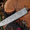 12 Handmade Damascus Steel Chef Knife With Hardwood Handle 3
