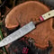 12 Handmade Damascus Steel Chef Knife With Hardwood Handle 0
