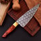 Professional 12 Chef Knife Damascus Steel Kitchen Knife Hardwood Handle 1