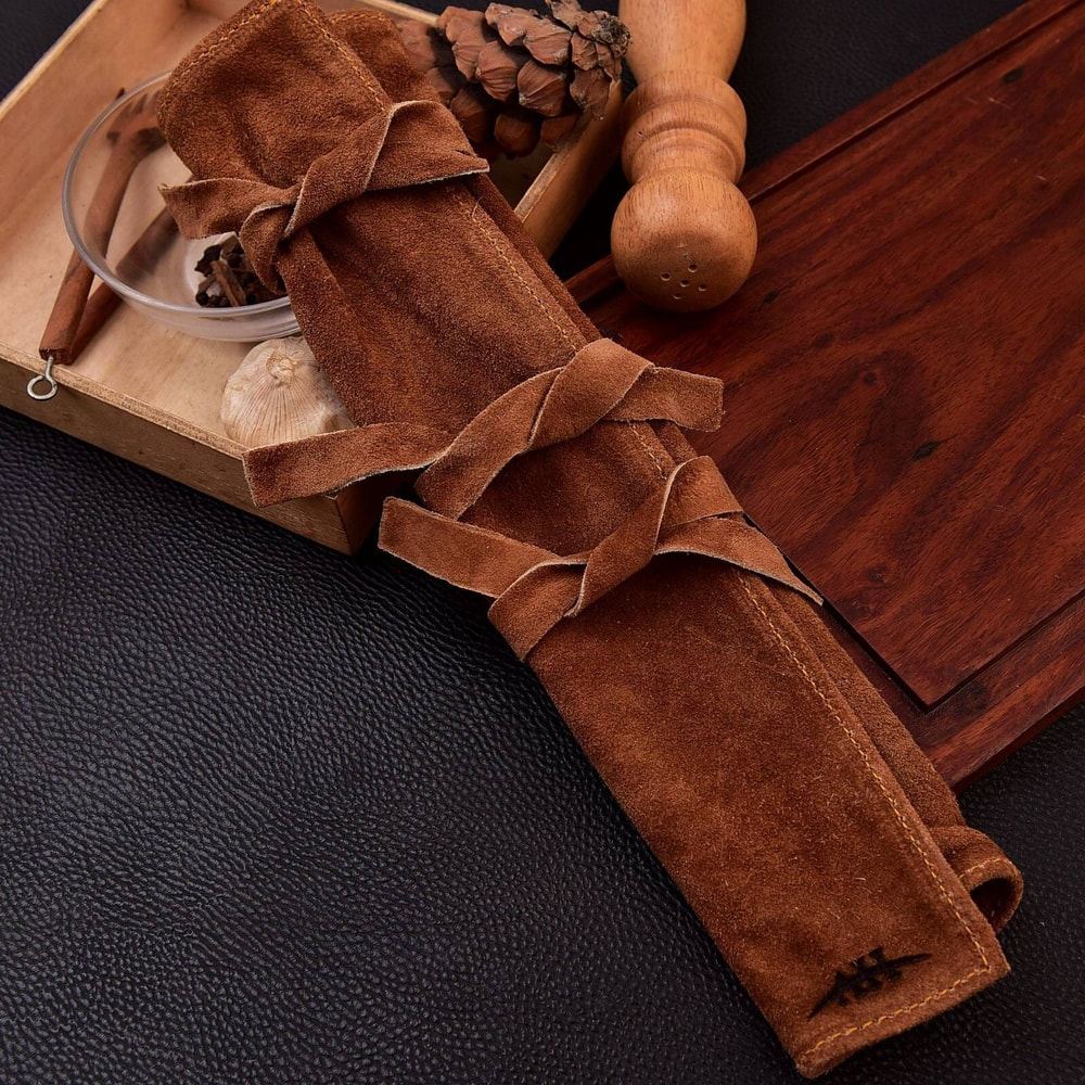 Professional 12 Chef Knife Damascus Steel Kitchen Knife Hardwood Handle 3