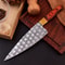 Professional 12 Chef Knife Damascus Steel Kitchen Knife Hardwood Handle 0
