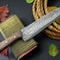 Custom Forged Damascus Steel Chef Knife Kitchen Knife Wood Handle 2