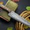 Custom Forged Damascus Steel Chef Knife Kitchen Knife Wood Handle 0
