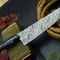 Hand Forged 12 Inch Damascus Chef Knife Premium Hardwood Handle Knife 2