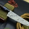 Hand Forged 12 Inch Damascus Chef Knife Premium Hardwood Handle Knife 0