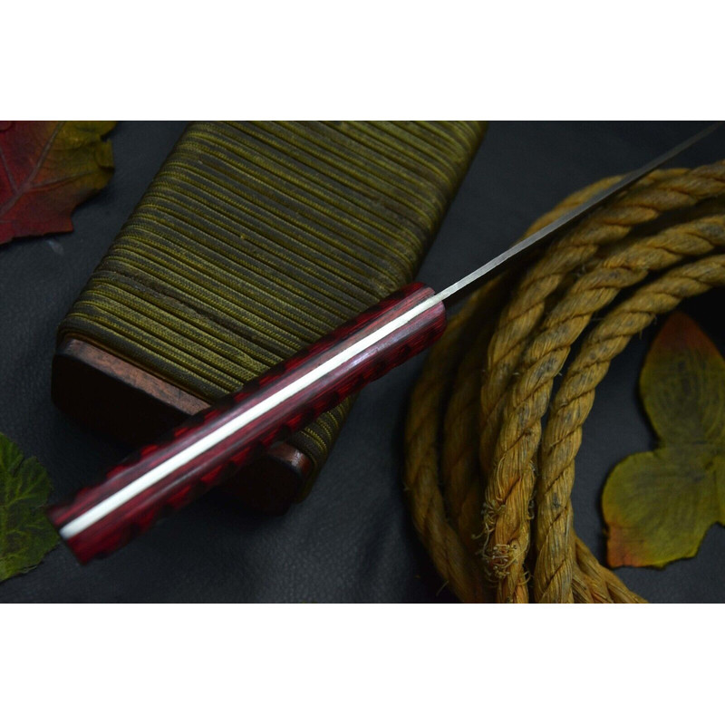 Luxury Handmade Damascus Chef Knife  Hardwood Handle Professional Knife 3