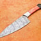 Custom Damascus Kitchen Knife Professional 12 Inch Hardwood Handle Chef Tool 0