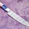 Hand Forged Damascus Steel Kitchen Chef Knife 12 INCH Blade Bone Handle 1
