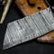 Handmade Damascus Knife With Sheath Perfect Gift For Chefs Hunters Collectors Pakka Wood Handle 3