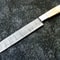 Handmade Damascus Steel Chef Knife Forged Ladder Pattern Blade Wood Handle 2