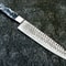 Limited Edition 13 Inch Damascus Chef Knife Custom Forged Blade Resin Handle Handmade Gift 2