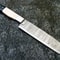 Custom Handmade Damascus Knife 13 Inch Chef Blade Resin Handle Unique Forged Pattern 2