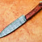 11 Handmade Damascus Steel Chef Knife Forged Kitchen Knife With Hardwood Handle 1