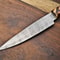 Custom Handmade Damascus Steel Chef Knife Full Tang Forged Blade 384 Layers High Carbon Steel 3