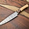 Custom Handmade Damascus Steel Chef Knife Full Tang Forged Blade 384 Layers High Carbon Steel 0