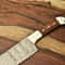Custom Damascus Steel Chef Knife Handmade Full Tang Blade Forged Kitchen Sport Knife 2