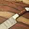 Custom Damascus Steel Chef Knife Handmade Full Tang Blade Forged Kitchen Sport Knife 2