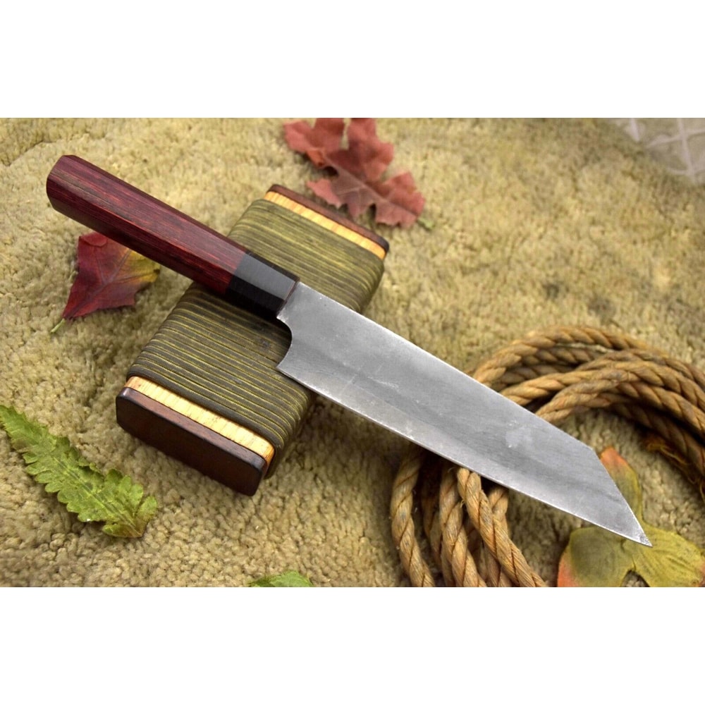 Beautiful Handmade Damascus Chef Knife Forged Full Tang Blade Collectible Kitchen Knife 0