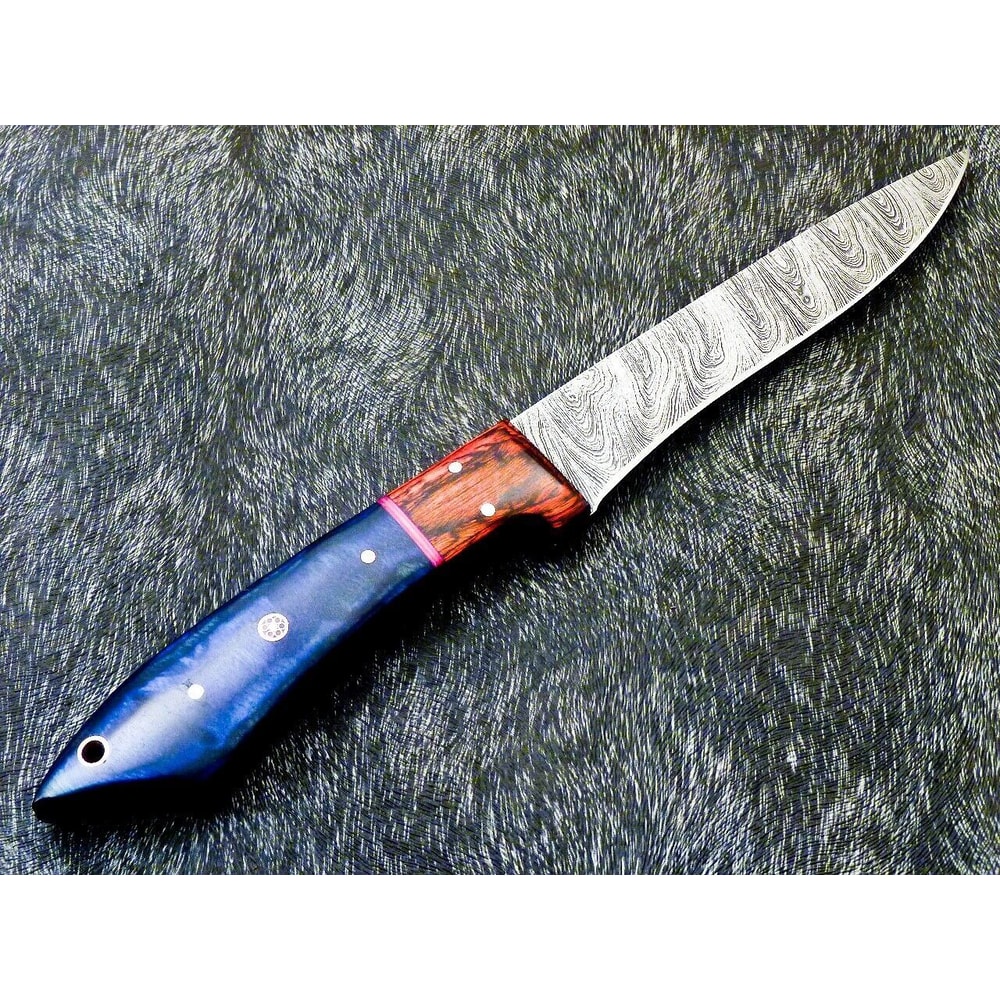 Authentic Damascus Steel Chef Knife Hand Forged 384Layer Blade With Ergonomic Handle 1