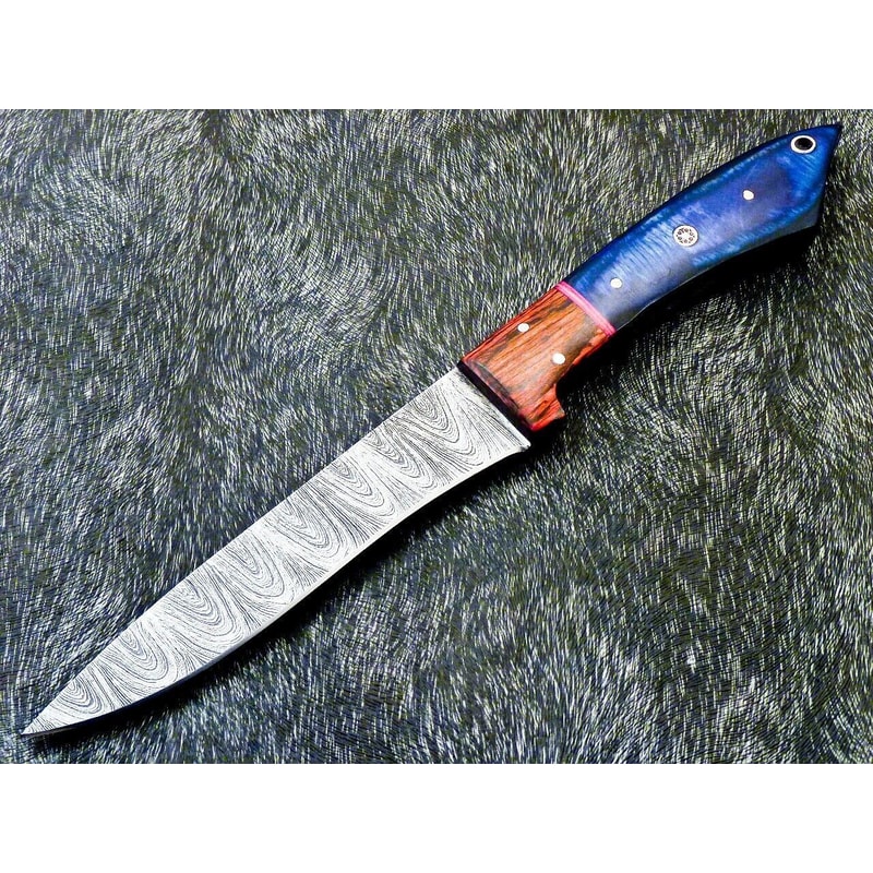 Authentic Damascus Steel Chef Knife Hand Forged 384Layer Blade With Ergonomic Handle 3