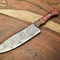 Professional Full Tang Damascus Knife Custom Handmade Chef Utility Knife 0