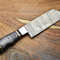 Traditional Damascus Steel Chef Knife  Hand Polished Full Tang Blade For Precision Cutting 3