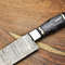 Traditional Damascus Steel Chef Knife  Hand Polished Full Tang Blade For Precision Cutting 1