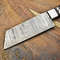 Traditional Damascus Steel Chef Knife  Hand Polished Full Tang Blade For Precision Cutting 2