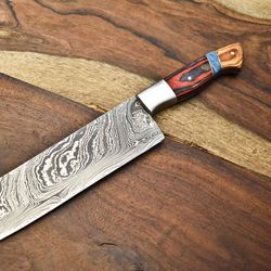 luxury handmade damascus steel knife | chef & sport knife with 384-layer forged blade
