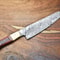 12 Handmade Damascus Fillet Knife Forged Full Tang Blade Steel Bolster Handle 3
